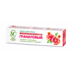 Face сream Pomegranate, Nevskaya Cosmetics 40 ml