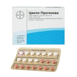 Cyclo-Progynova (Norgestrel, Estradiol) 21 pills